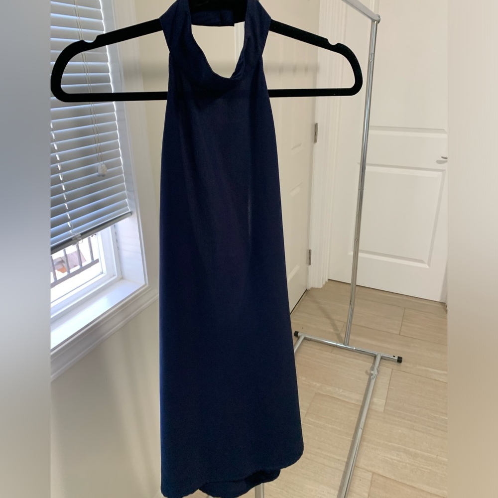 Mahina Navy Dress
